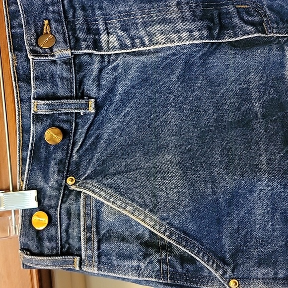 Carhartt Blue Double Knee Carpenter Cotton Duck Work Jeans 32 X 31.5 - Picture 4 of 16